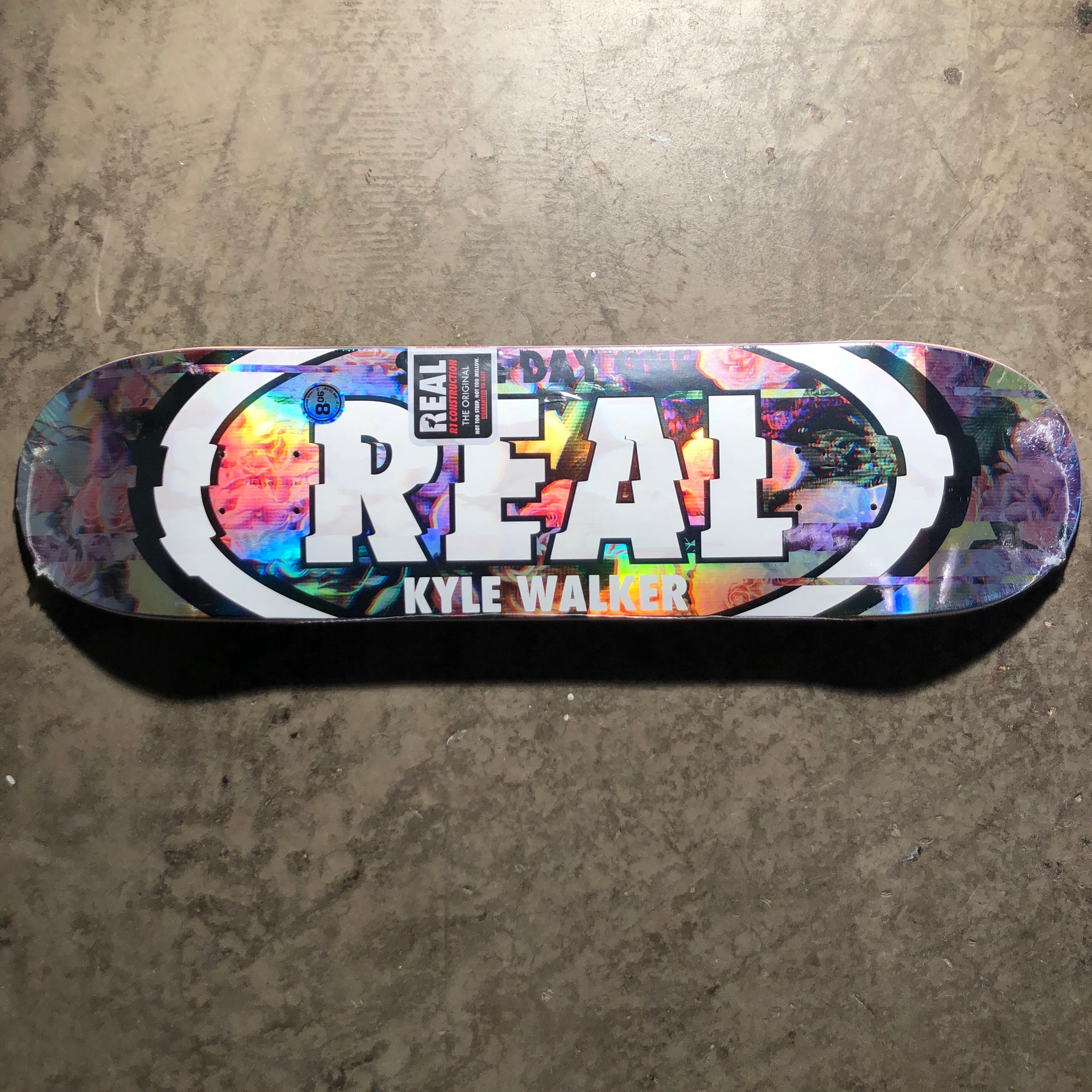 Real Kyle Walker Glitch Oval 8 06 The Block Skate Supply