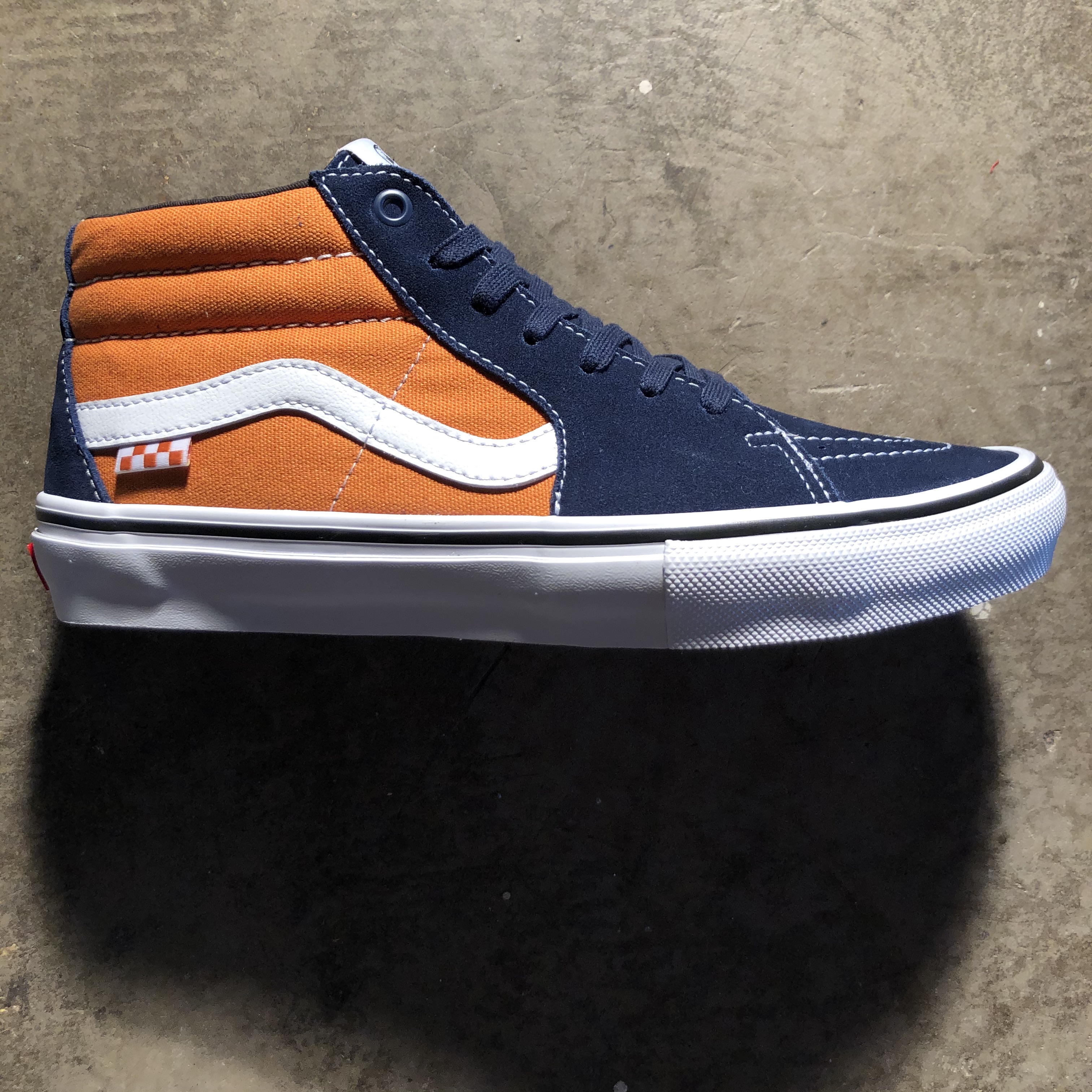 Vans - Skate Grosso Mid (Navy/Orange 